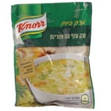 شوربة كنور دجاج مع شعيرية 68غم