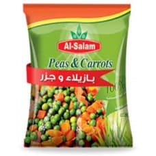 مجمد السلام بازيلاء وجزر 400غم